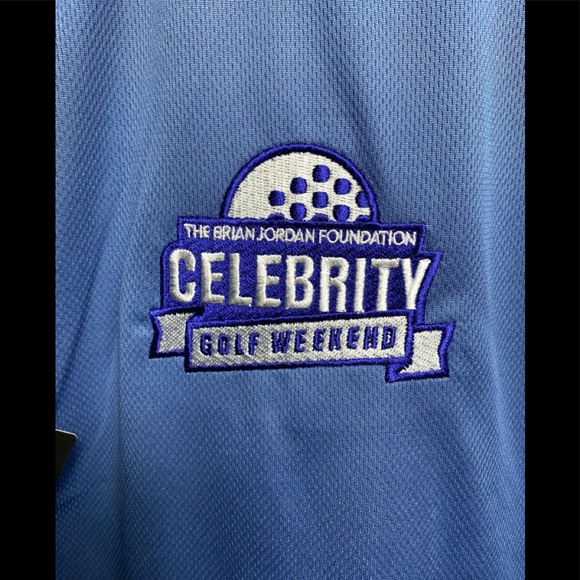 Gameface Gamedry Classic 100% Polyester XL Short Sleeve Blue Golf Polo NWT - Picture 4 of 4